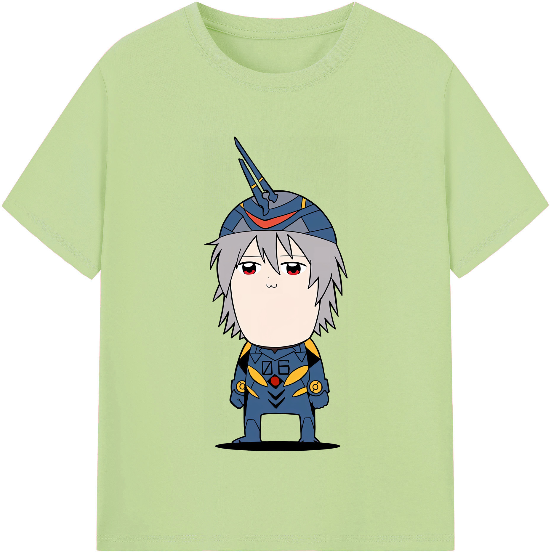 （画像用） EVA 新世紀エヴァンゲリオン 綿100％半袖Tシャツ（フロントプリント）